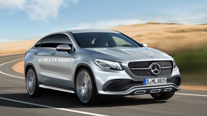 Η παραγωγή και η διάθεση της νέας Mercedes MLC (κατασκοπευτική φωτό) θα ξεκινήσει στο 2ο μισό του τρέχοντος έτους.